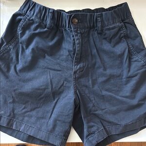 Navy Blue Casual Shorts